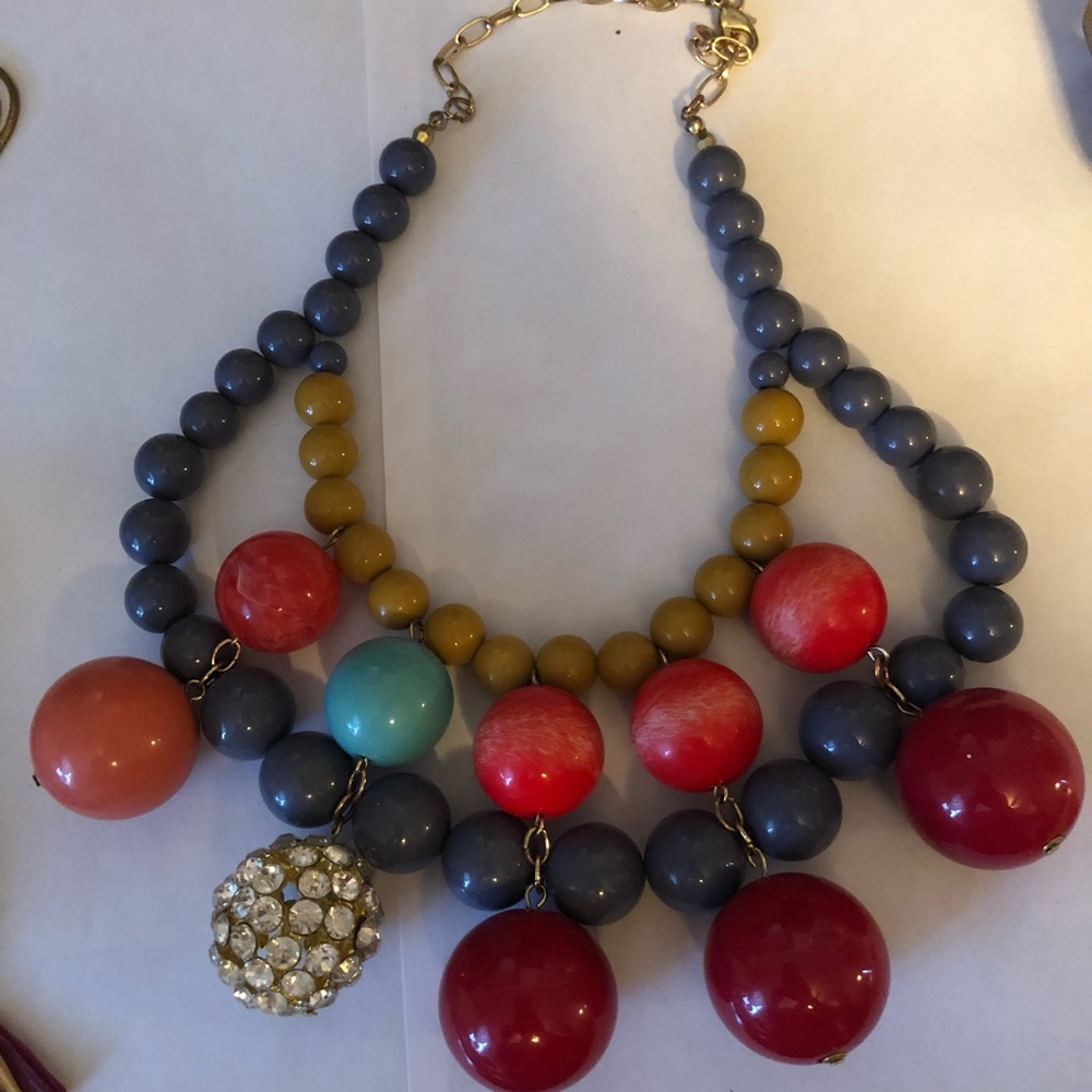 Anthropologie Celeste Michelle Statement Necklace